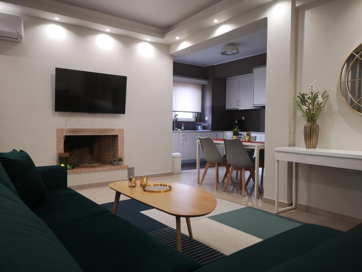 Athenian Luxury Apartment, Near Metro Station Chalandri, Nu 1 Exteriér fotografie